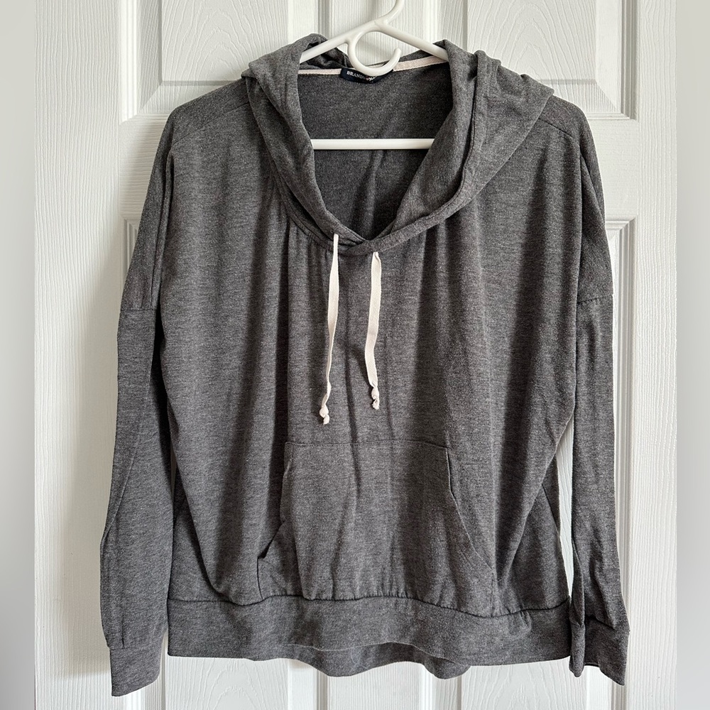 Brandy Melville Casual Grey Hoodie